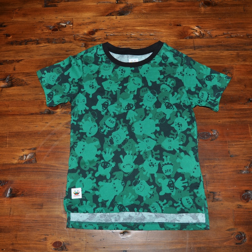 New TOCA BOCA Boys Green Toca Boca Camo Tee - Picture 4 of 7